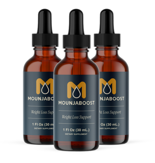 MounjaBoost® 3 Bottles - Metabolism Booster & Fat Burner