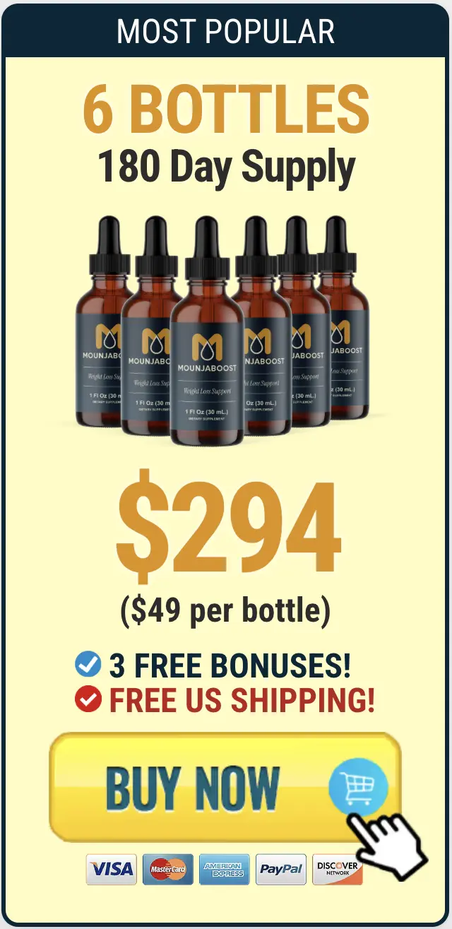 MounjaBoost Buy Six Bottles